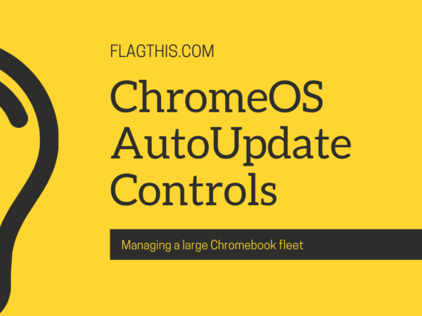 Important ChromeOS AutoUpdate Controls